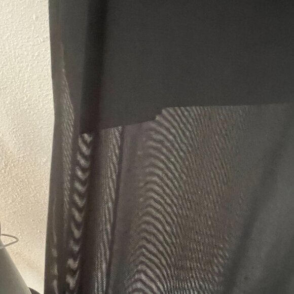 Open Edit Sheer Mesh Overlay Skirt - Picture 3 of 5